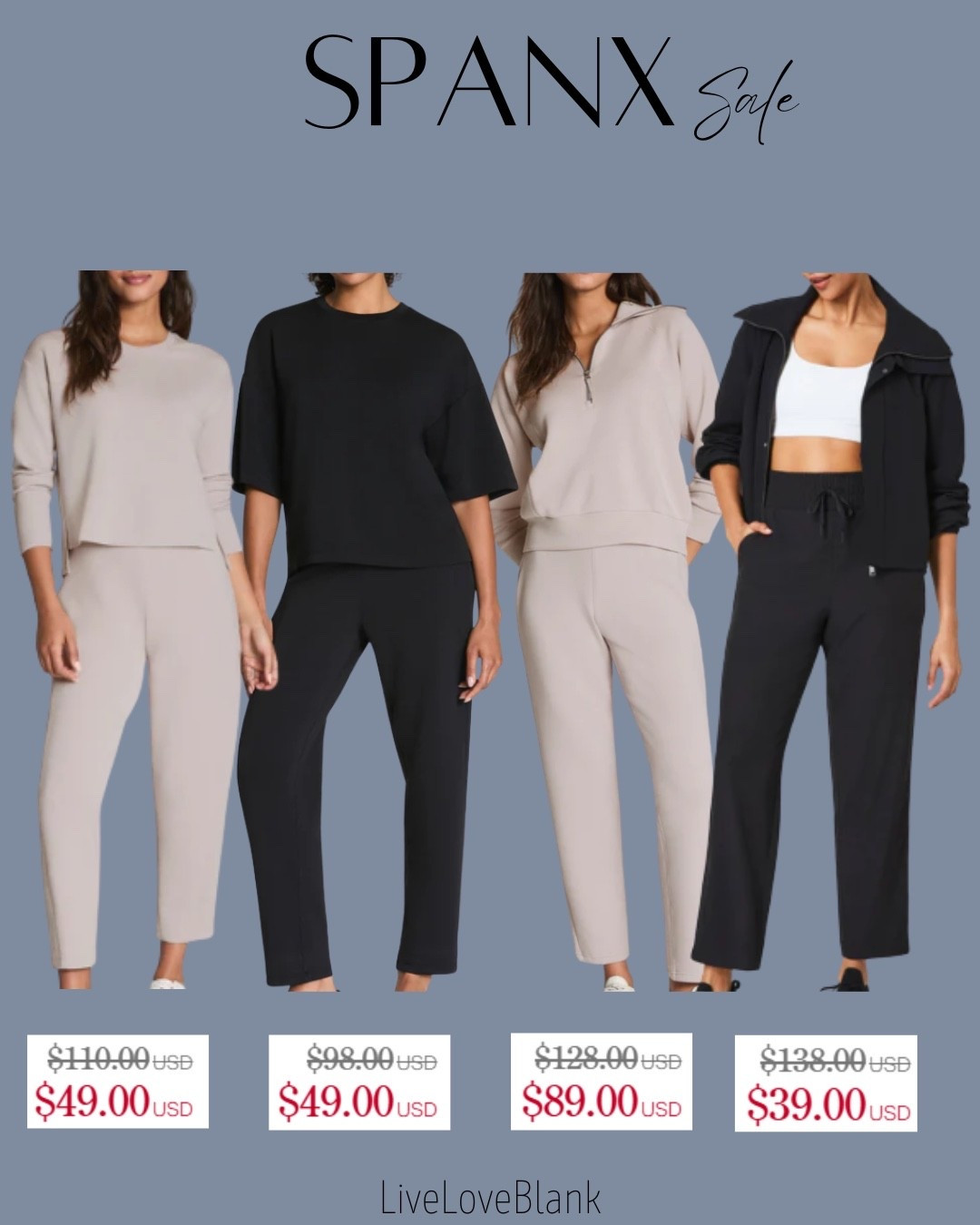 Spanx sale save up to 55%
Casual outfits 
Airessentials 

#LTKOver40 #LTKSeasonal #LTKSaleAlert
