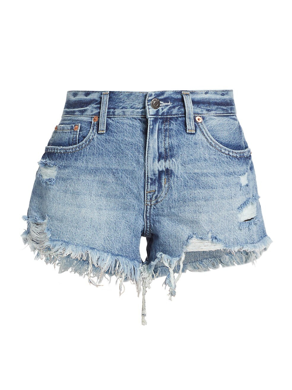Pistola Gigi Denim Shorts | Saks Fifth Avenue