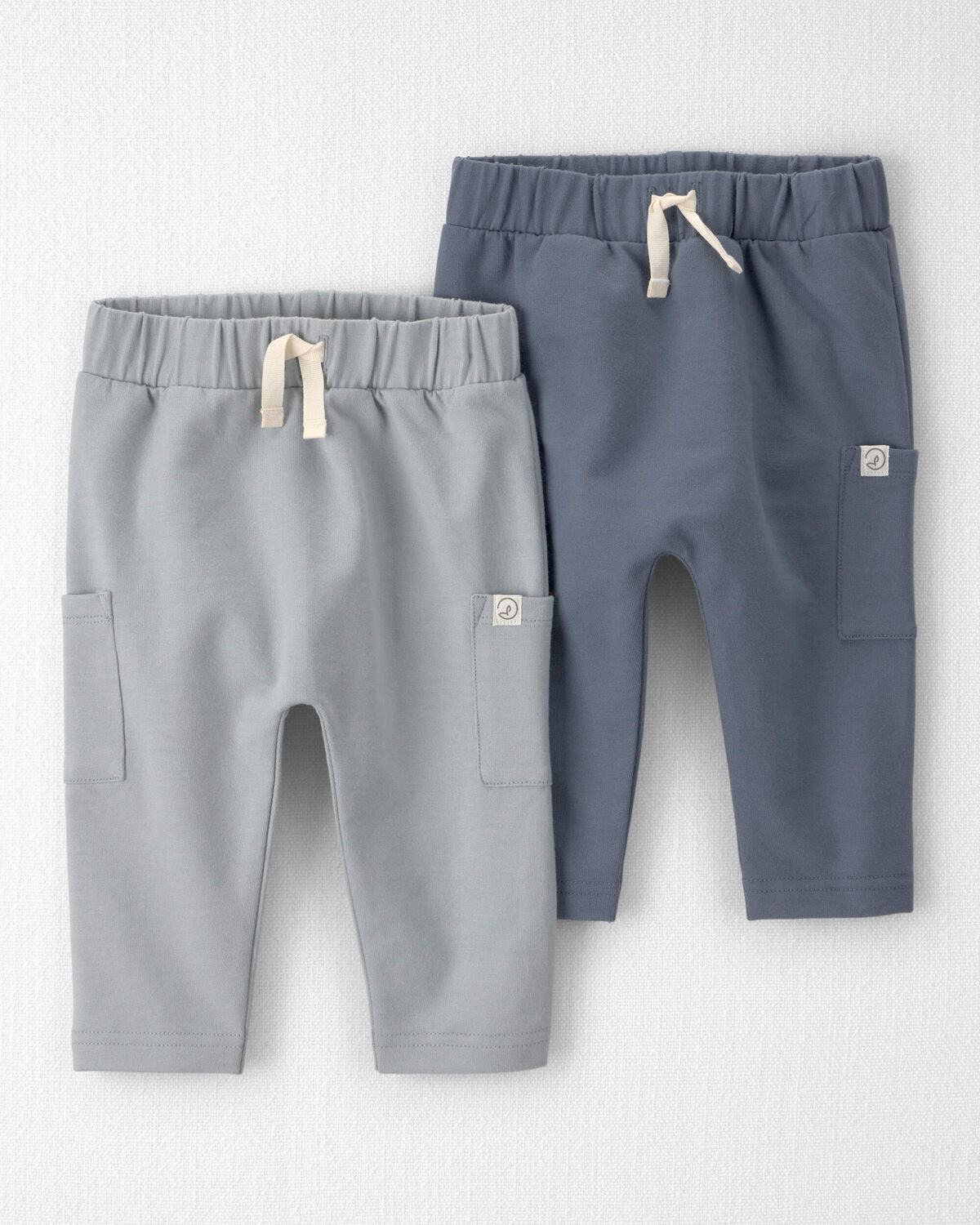 Baby 2-Pack Organic Cotton French Terry Joggers | Carter's Inc