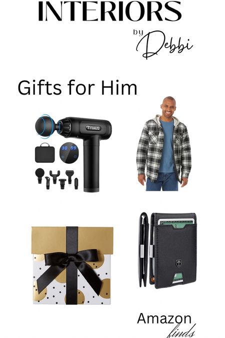 Gifts for Him

Massage gun, flannel jacket, gift card, wallet, Christmas gifts, mens gifts, gifts for dad
#founditonamazon

#LTKHoliday #LTKGiftGuide #LTKmens