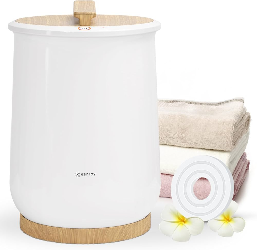 Keenray Towel Warmers, Luxury Bucket Towel Warmer, Large Towel Warmer for Bathroom, Auto Shut Off... | Amazon (US)