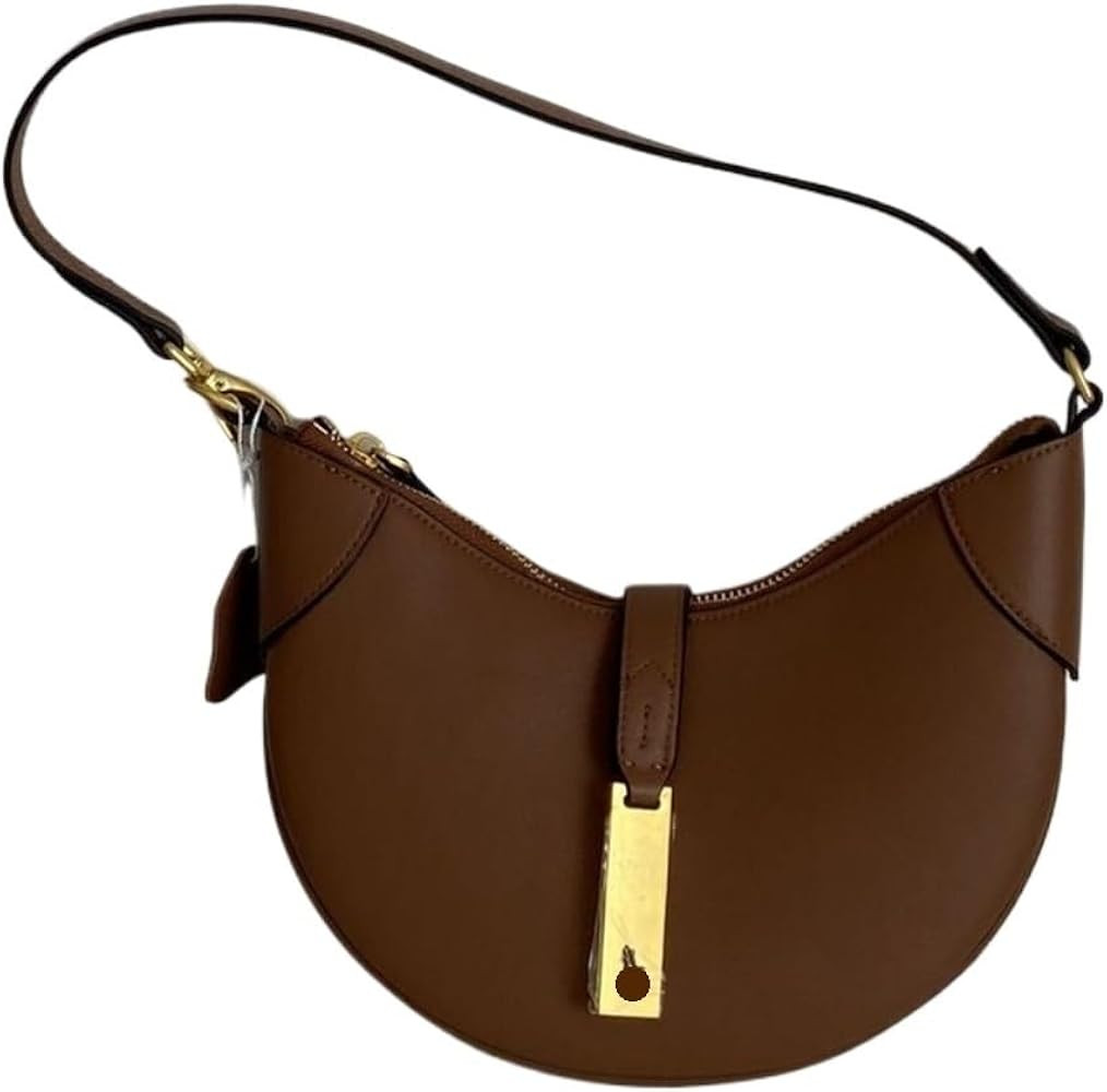 Hand Bags For Girl Fashion Designer Genuine Leather Women's Bag Horn Shoulder Bag Armpit Bag Fren... | Amazon (US)