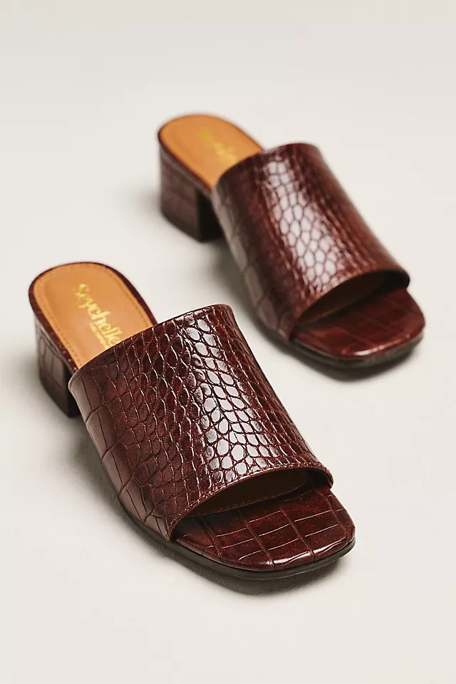 x Anthropologie Pepper Block-Heel Sandals | Anthropologie (US)