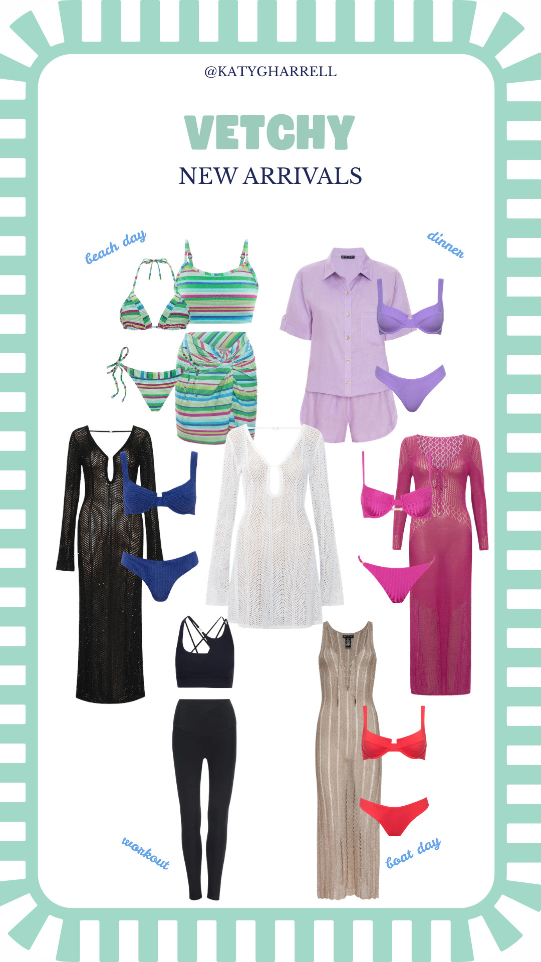 What I packed for Cancun from Vetchy! 👙🌴☀️

Vacation outfits beach, summer outfits, summer dresses, Katy Harrell 

 #LTKSeasonal #LTKSwim #LTKTravel