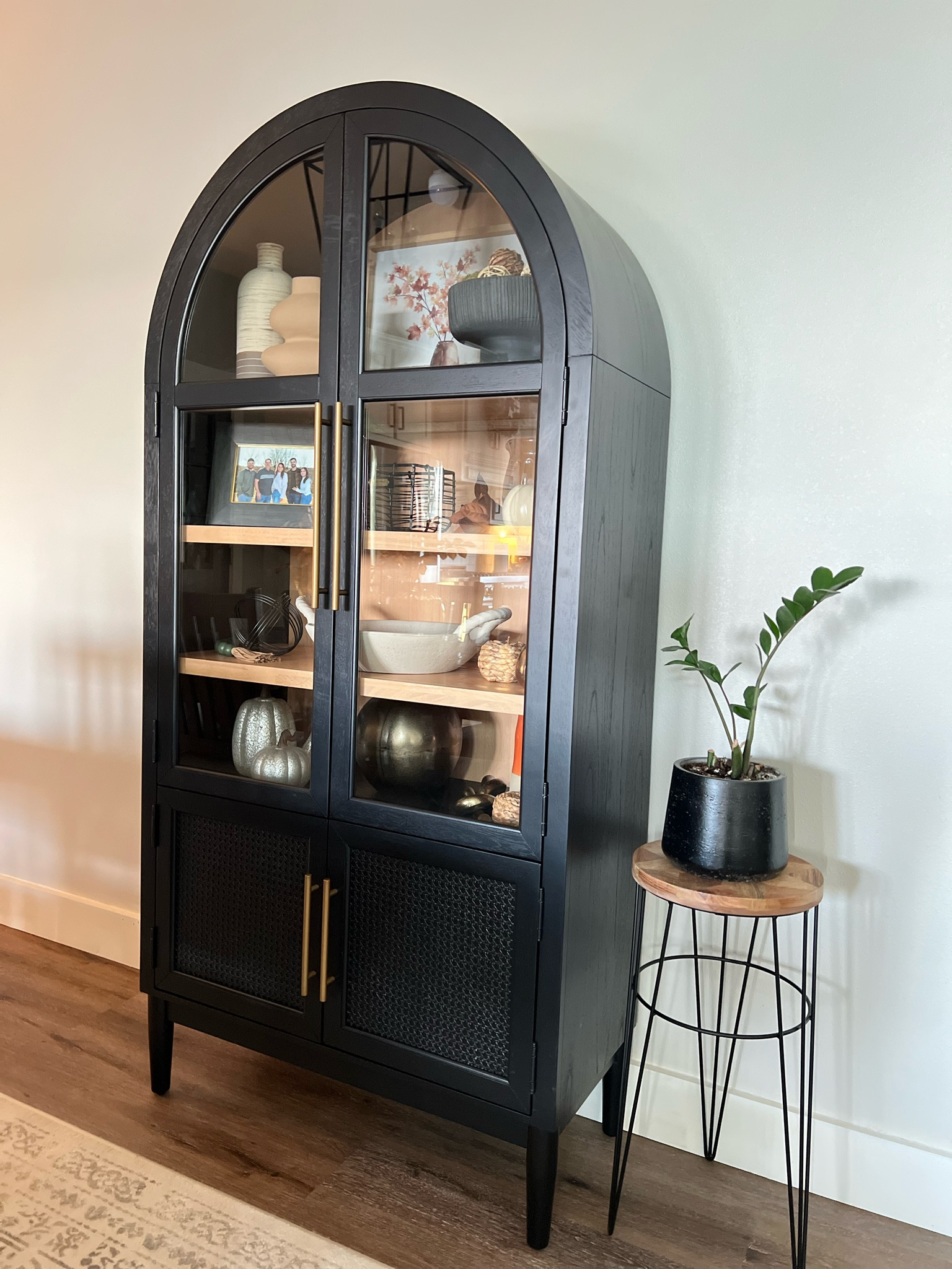 Arched cabinet for any space! 

#LTKSeasonal #LTKHome