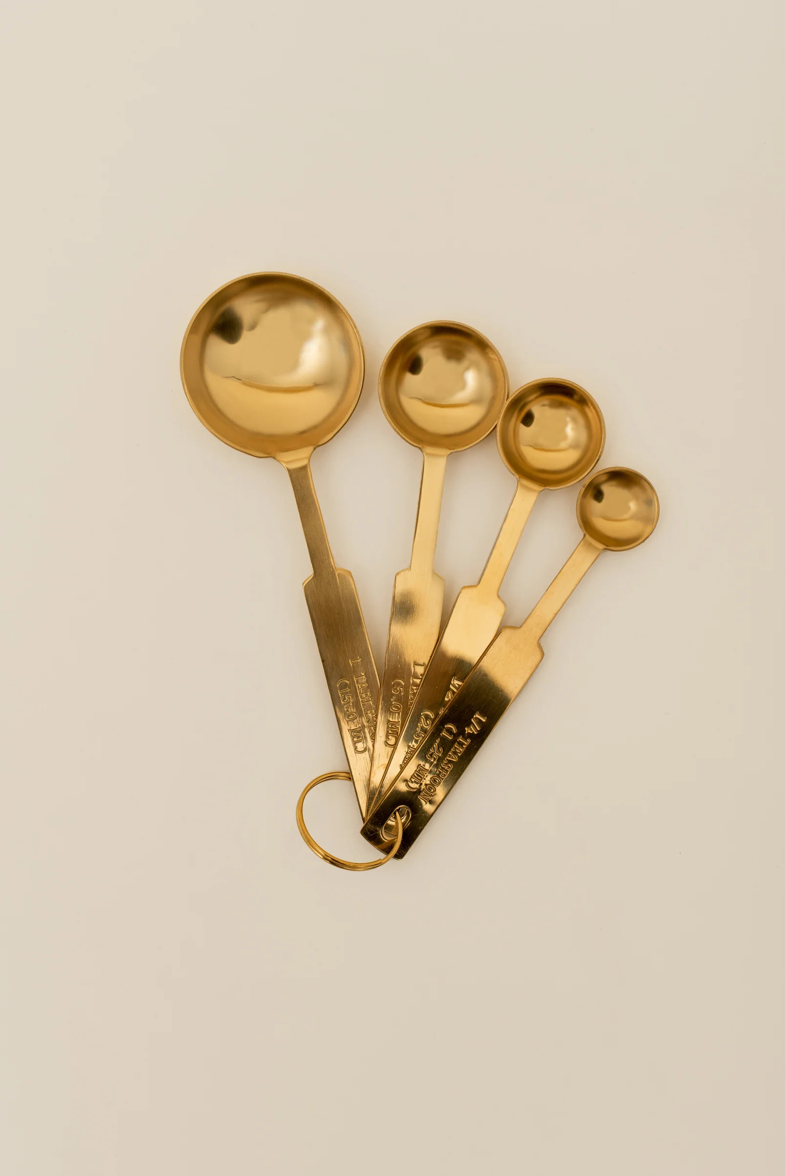 Stainless Steel Measuring Spoons, Set of 4 | Joy Meets Home