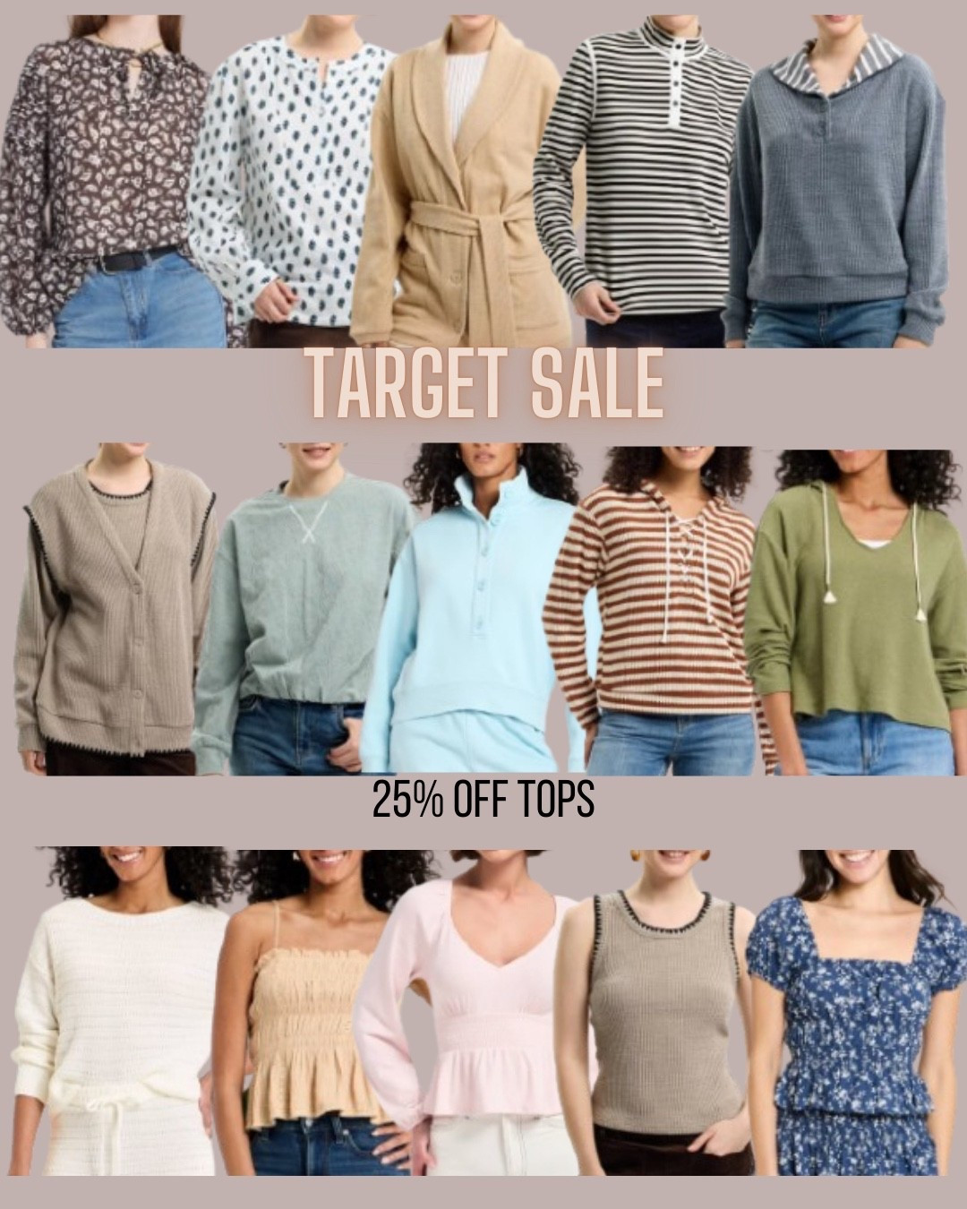 Ends today
Target style 
Spring tops


#LTKSaleAlert