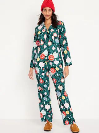 Matching Flannel Pajama Set for Women | Old Navy (US)