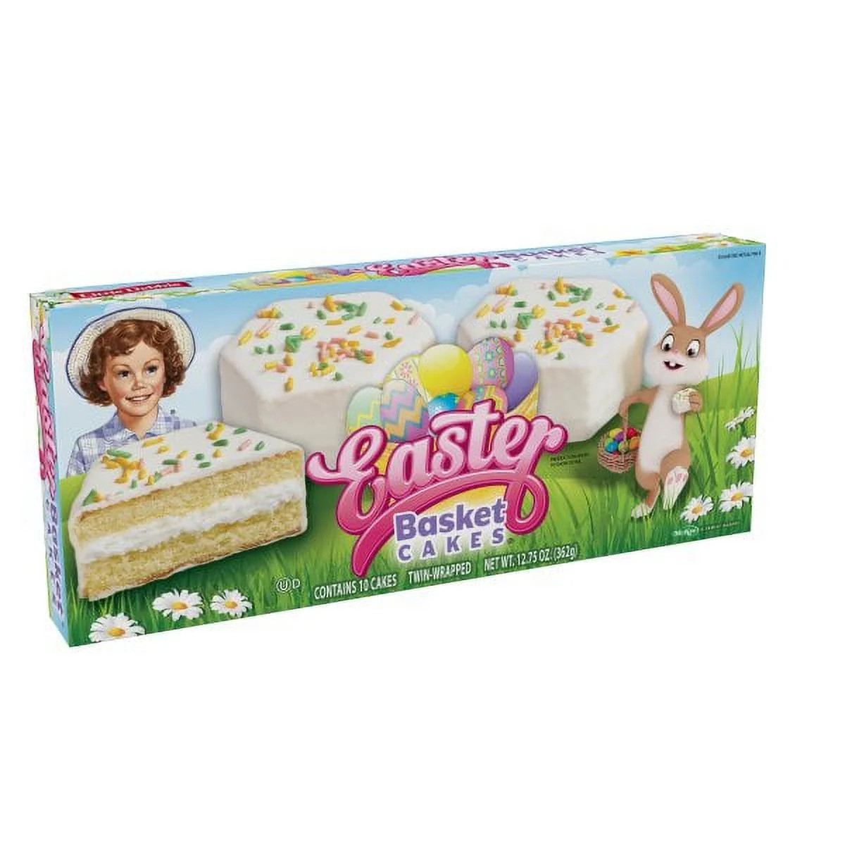 Little Debbie Easter Basket Cakes Vanilla Snack Cakes, 12.75 oz | Walmart (US)