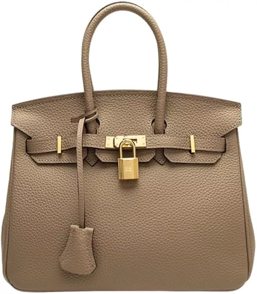 Genuine leather handbag-Double … curated on LTK
