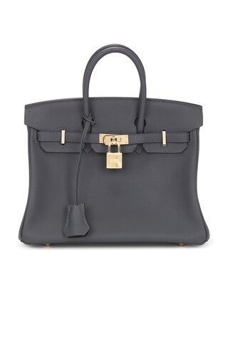 Hermes Swift Birkin 25 Handbag in Grey | FWRD 