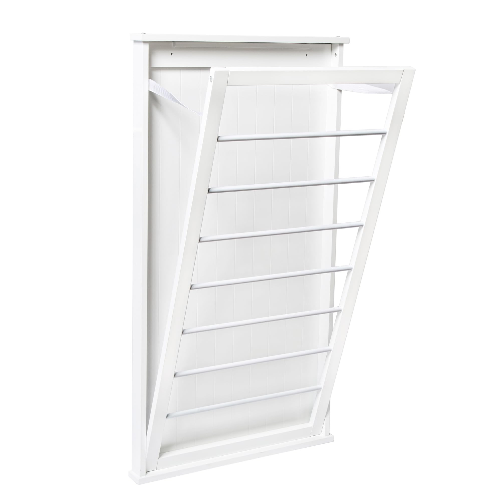 Honey-Can-Do The Perfect Wall Mounted Clothes Rack with Drying Rod and Drying Rack, A Space-Savin... | Amazon (US)