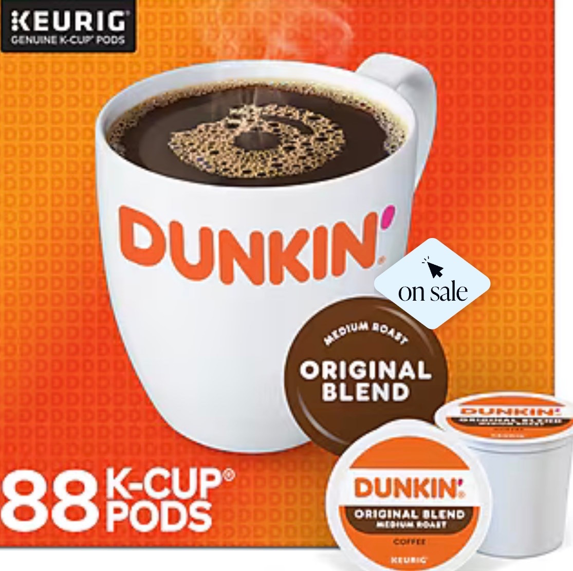 Casual + deal-focused
My go-to, everyday coffee ☕️ Dunkin’ Original Blend never misses.
Right now it’s OVER 50% off at Staples when you grab the 88-count K-Cups 🙌
Stock-up kind of deal because coffee is non-negotiable.
#dunkin #coffeelover #staples 

#LTKSaleAlert #LTKfoodie