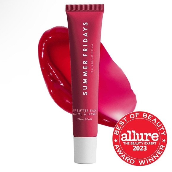 SUMMER FRIDAYS ‘Cherry’ Lip Butter Balm for Hydration & Shine | Poshmark