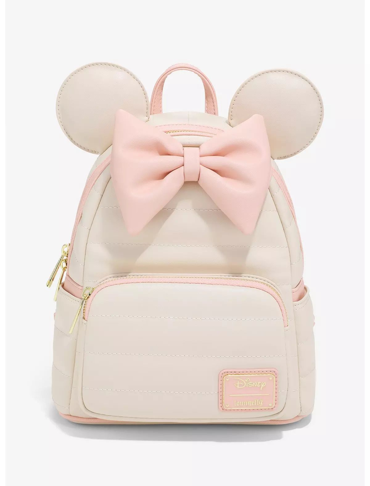 Loungefly Disney Minnie Mouse Pink Tonal Puff Mini Backpack - BoxLunch Exclusive | BoxLunch