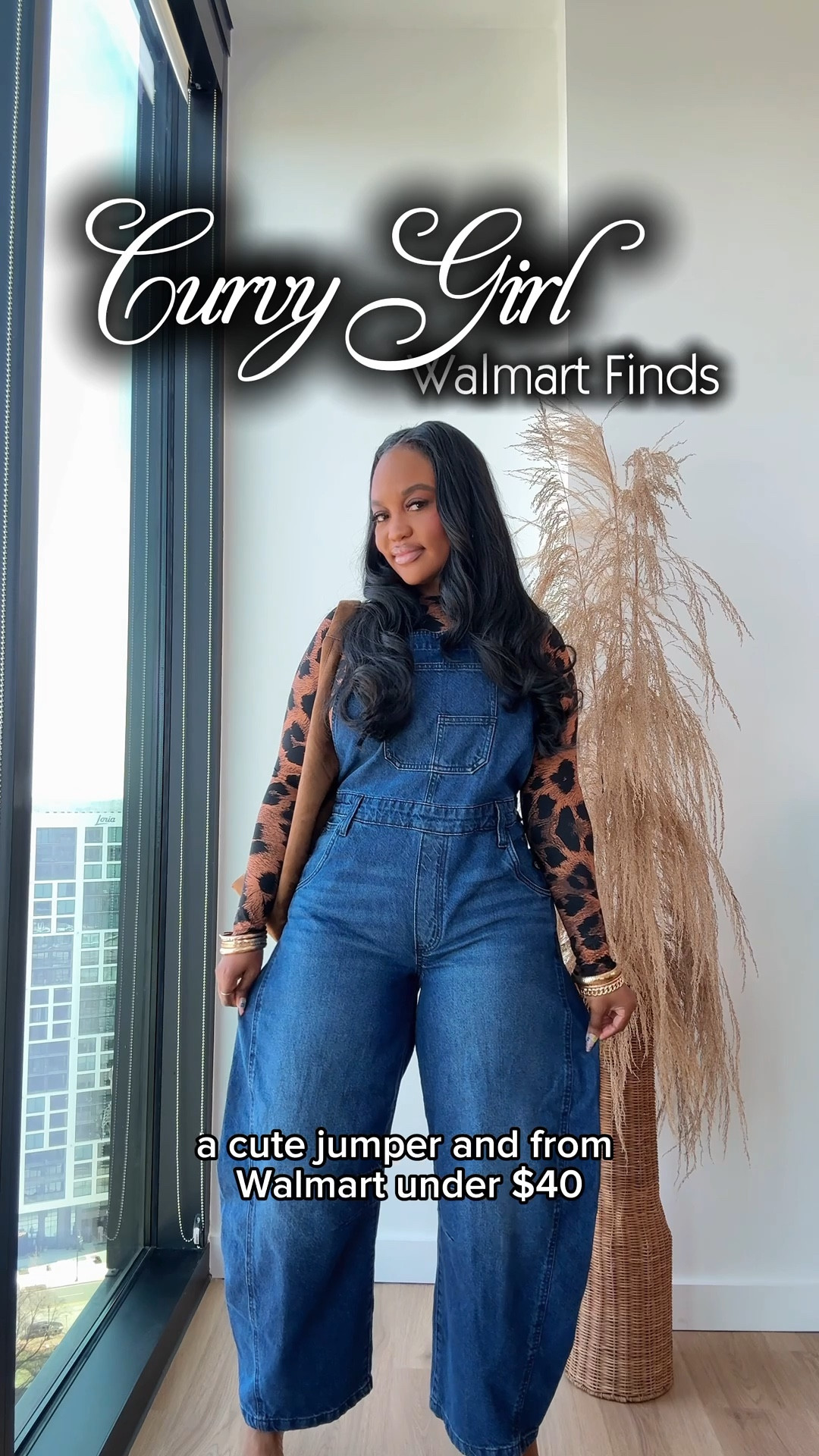 Barrel-leg denim jumper from Walmart and I’m obsessed with the shape of this 🤎

It has that relaxed barrel-jean style through the leg which makes it feel really current, but it still gives a little 90s / early 2000s nostalgia. I styled it with kitten heels and different purses, but it would also be cute for brunch, casual dates, or a spring day out.

Under $40 and it also comes in a lighter wash.
For reference, I’m wearing a size medium.


#LTKootd #LTKPetite #LTKFestival