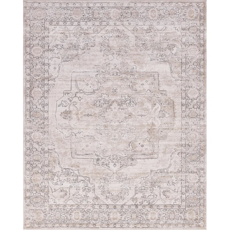Cantey Oriental Ivory Area Rug | Wayfair North America