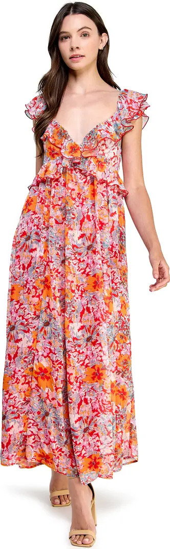 Ruffle Maxi Dress | Nordstrom Rack