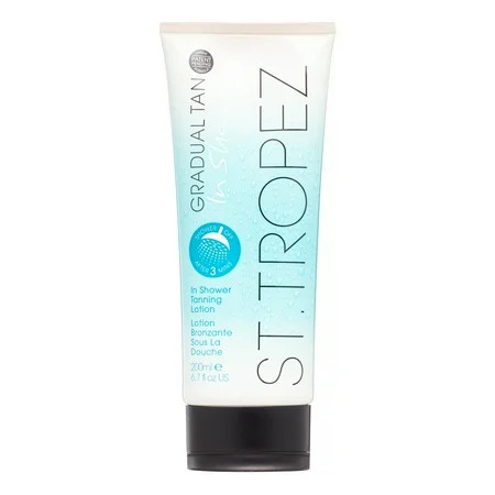 St. Tropez Gradual Tan In Shower Tanning Lotion Self Tanner, 6.7 Oz | Walmart (US)