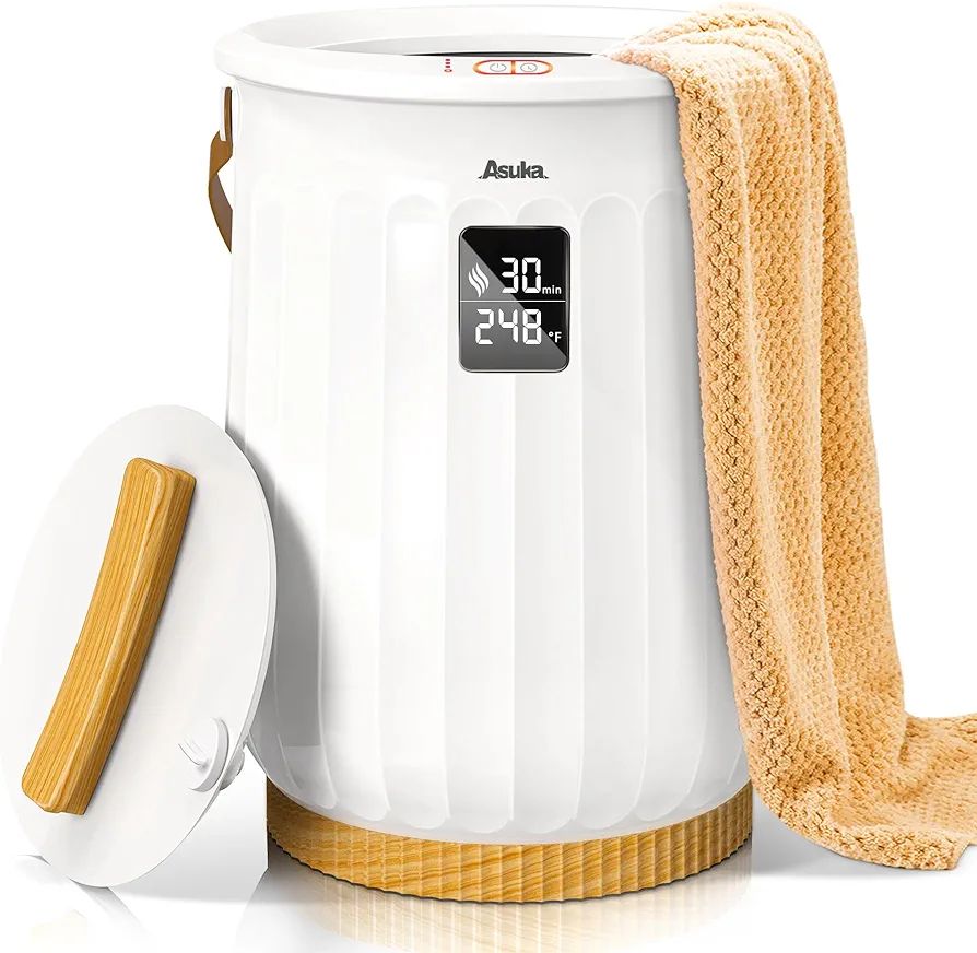 Asuka Towel Warmers, Luxury Bucket Towel Warmers for Bathroom with LED Display & Auto Shut Off & ... | Amazon (US)
