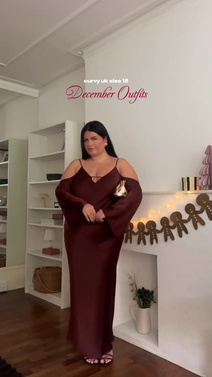 Some outfits I have planned for the month 💝 comment ‘SHOP’ and I’ll send the links straight to your DM’s!! 💌🎄 

#Christmas #WorkParty #PlusSize #Curvy #Size18 #HolidayLooks #PartySeasonStyle #FestiveFits #HolidayGlam #Under35Style #WinterWardrobe #BodyPositivity #ChristmasVibes #SeasonalStyle #LondonChristmas #DecemberOutfits