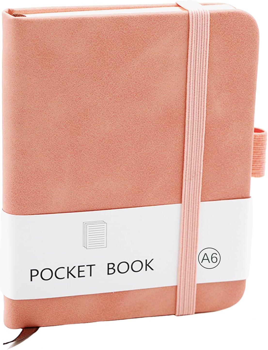 CiciIng Notizbuch Klein A6, Taschennotizbuch mit Gummizugverschluss, Mini Notizbücher mit Stifth... | Amazon (DE)