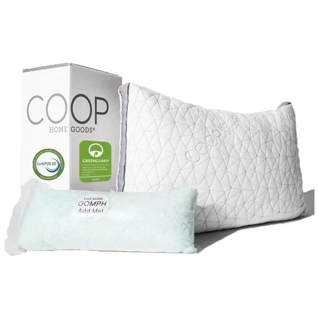 Coop Home Goods The Eden - Adjustable Memory Foam Pillow for Cool Sleepers | Target