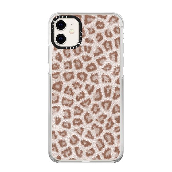 iPhone 7 Plus/7/6 Plus/6/5/5s/5c Case - Abstract hipster brown white cheetah animal print | Casetify