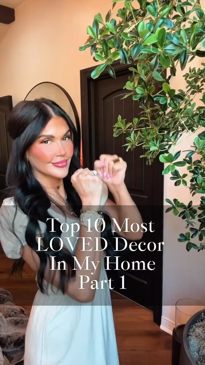 Here is part one of my Top 10 Most Loved Home Decor, all chosen by you! These pieces have stayed in my home for a long time because they’re truly that good 🤎🥰

Here are the first five favorites from my top ten:
• My chocolate velvet platform bed
• My jute runner rug
• My RH‑inspired outdoor patio chairs
• My arched cabinet
• And my pendant lights paired with my modern barstools

Can’t wait to share the next five!

Top ten home decor 
Modern neutral home decor 
Interior styling 
Restoration hardware inspired 
Affordable amazon finds 
Cozy aesthetic home decor 

Summerthompsonstyles

#LTKU #LTKHome #LTKdayinmylife