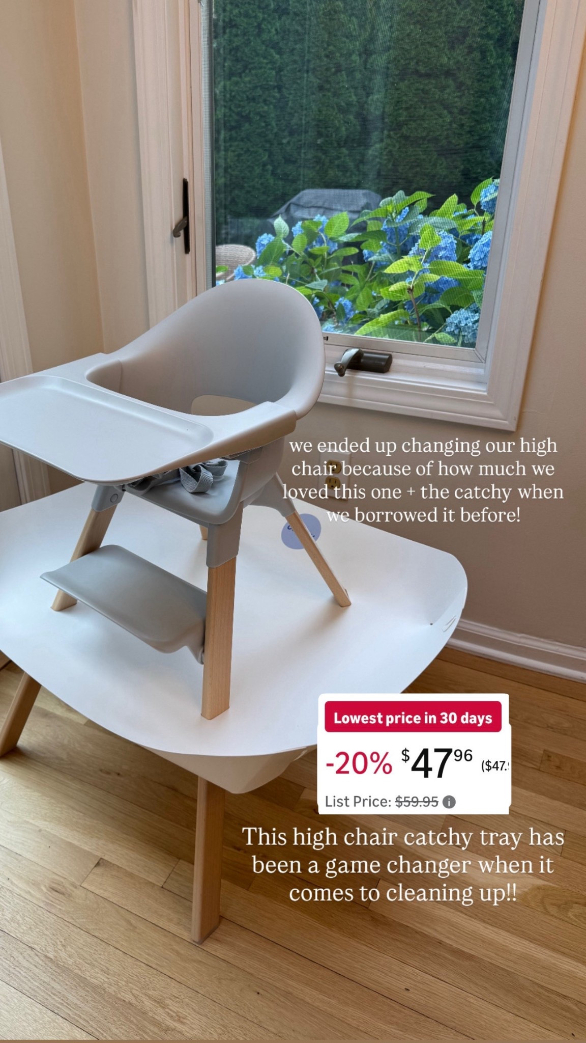 High chair 
Catchy 