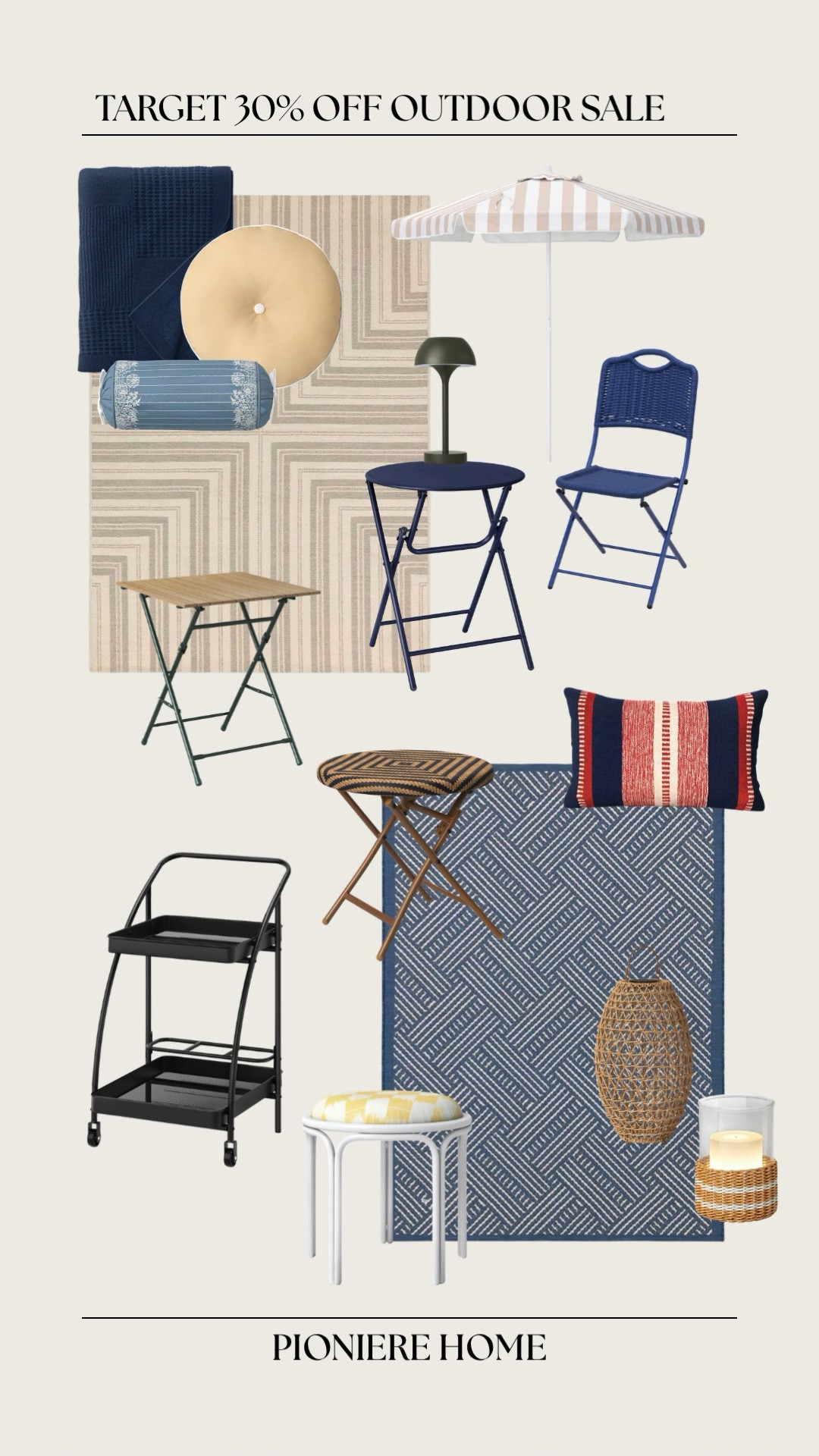 Target outdoor sale 30% off. Memorial Day sale. Outdoor folding chairs, outdoor accent tables, outdoor rugs, throw pillows, lanterns, affordable outdoor furniture and decor, summer home finds

#LTKSeasonal #LTKHome #LTKSaleAlert