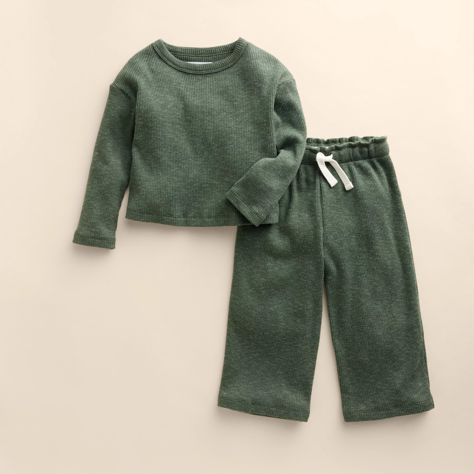 Kids 4-12 Little Co. by Lauren Conrad Relaxed Top & Wide Leg Pants Set | Kohl's
