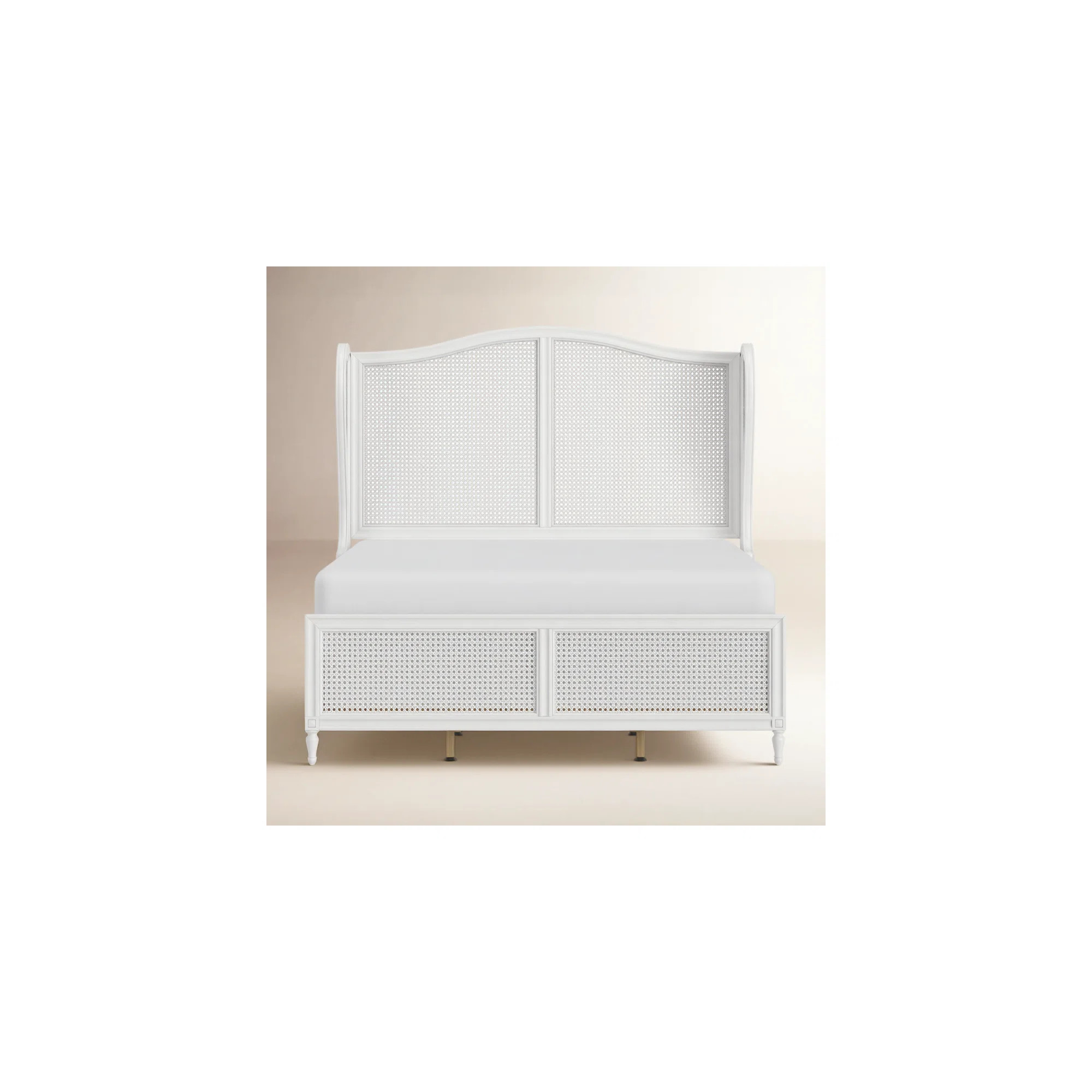 Gia Wingback Bed | Birch Lane