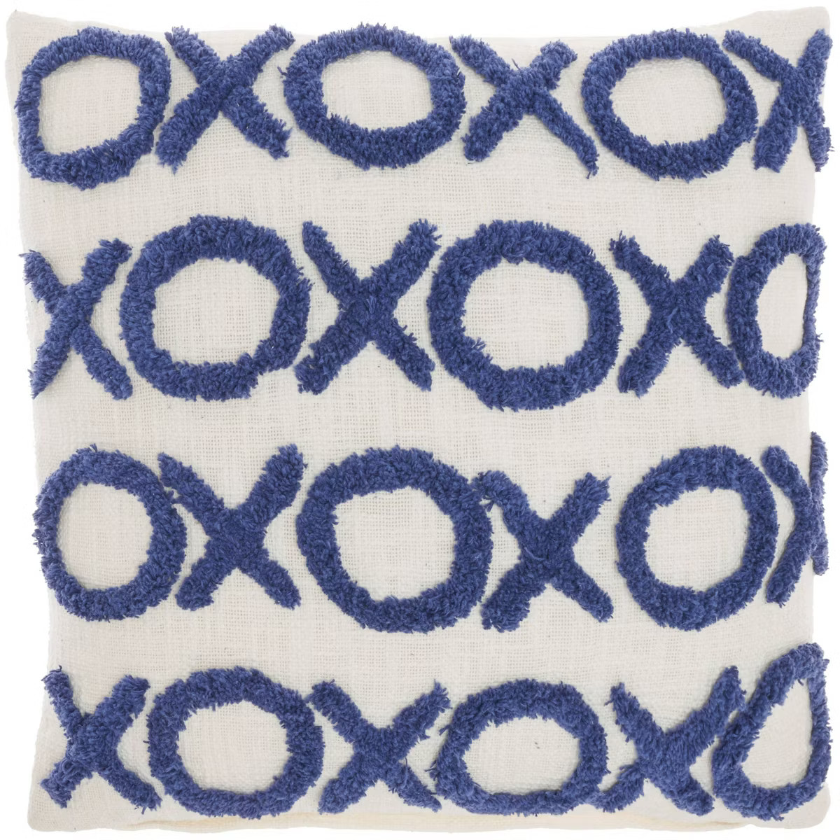 18"x18" Life Styles Tufted 'XOXO' Square Throw Pillow - Mina Victory | Target