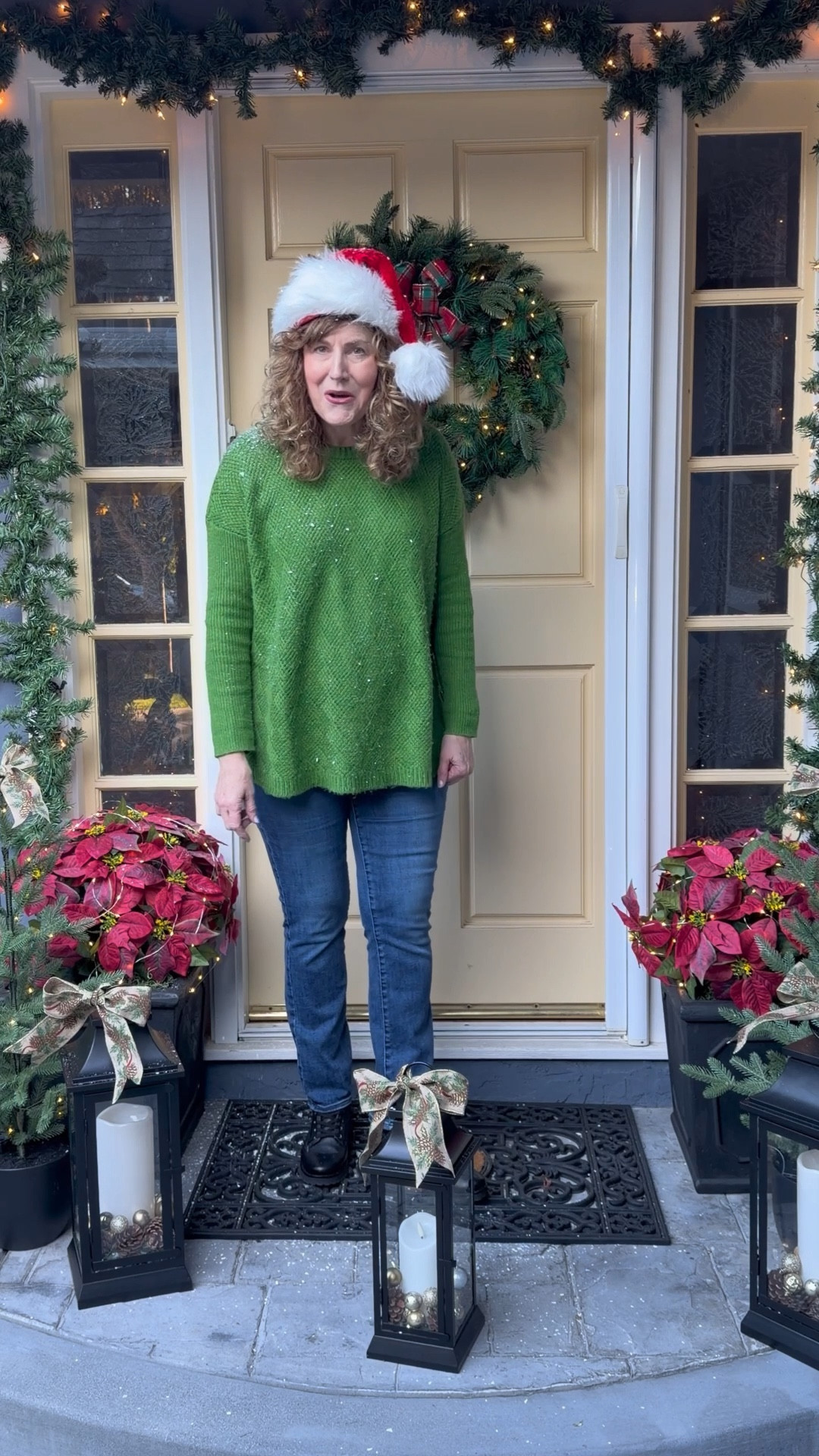 And just like that… fall turns festive.
 Linking everything I used for this simple porch refresh — lanterns, mini trees, poinsettias and all the cozy touches.
 Such an easy way to transition your outdoor decor into holiday mode.

Tap to shop the porch!

🏠 Follow for more real-life décor, home finds and organizing ideas for a home that’s pretty, not perfect!
 

#LTKHoliday #LTKSeasonal #LTKHome