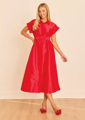 Sewing Down South x Crown & Ivy™ Holiday Hostess Midi Dress | Belk