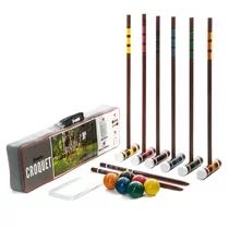 Franklin Sports Croquet Set - Includes 6 Croquet Wood Mallets, 6 All Weather Balls, 2 Wood Stakes... | Walmart (US)