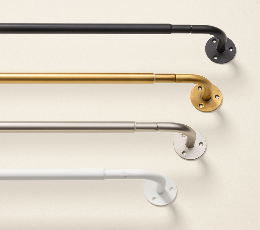 Room Darkening Single Curtain Rod (.75") | Pottery Barn Kids