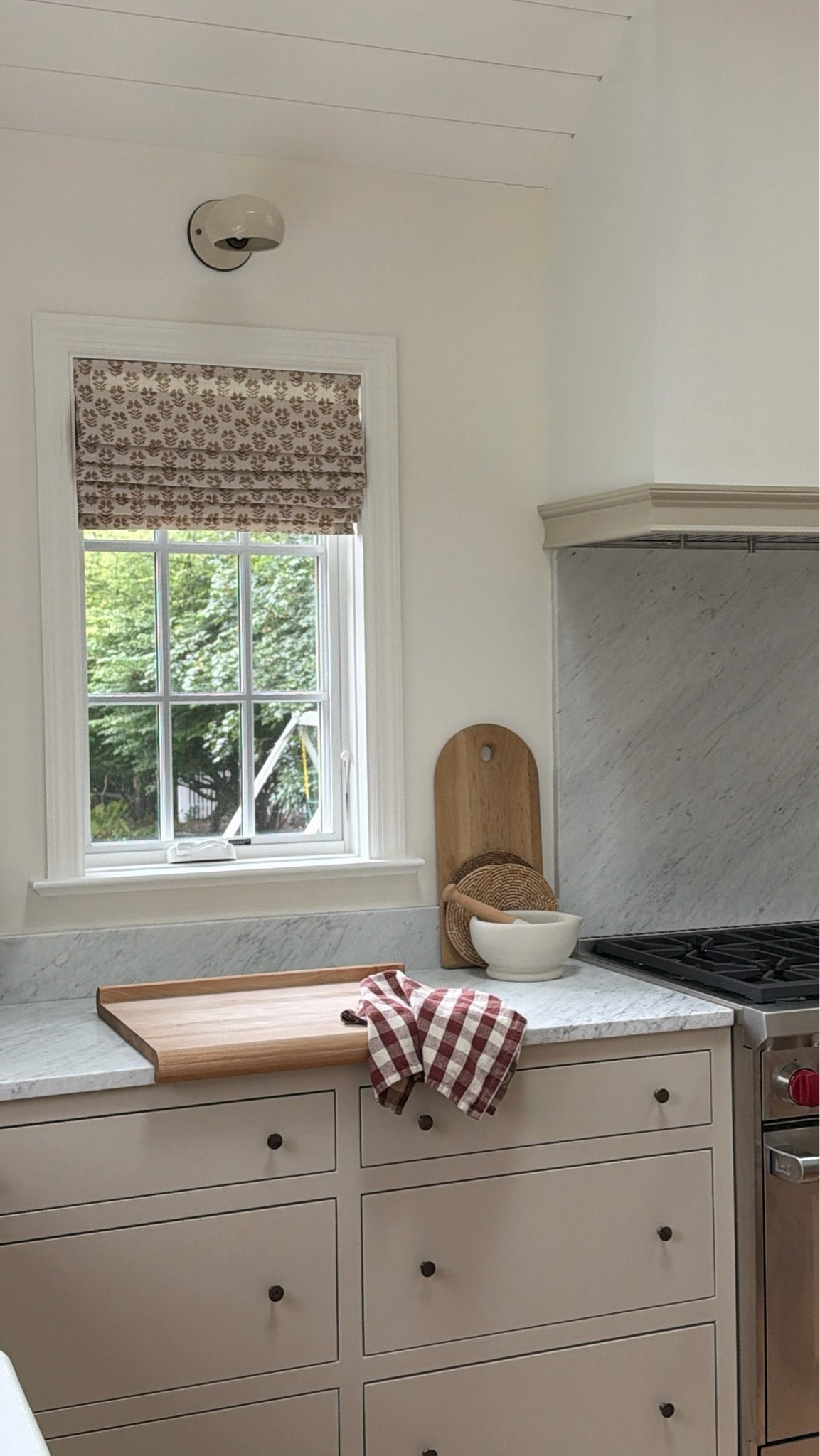 roman shades in the tiny cottage 🤎

#LTKHome