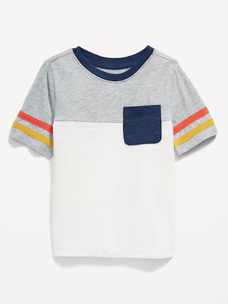 Striped Pocket T-Shirt for Toddler Boys | Old Navy (US)