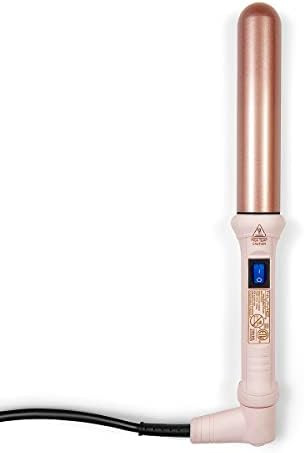 NuMe Classic Ceramic Curling Wand - Tourmaline 25mm Barrel Hair Curler, Negative Ion Conditioning... | Amazon (US)