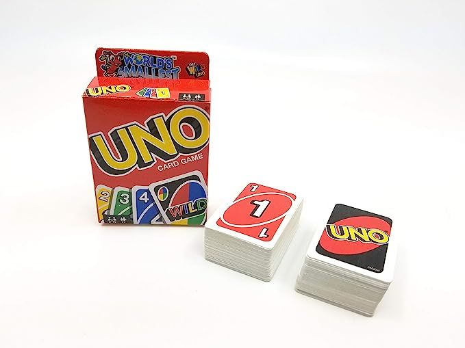 World's Smallest Uno Card Game | Amazon (US)