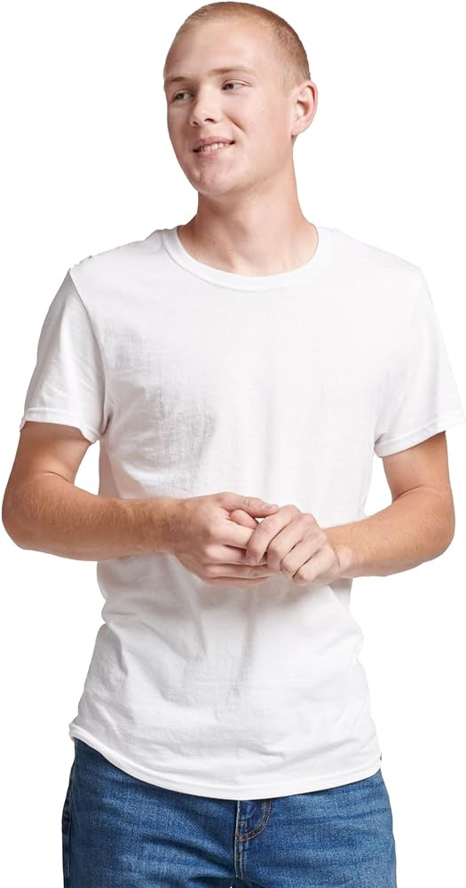 Russell Athletic Mens Dri-Power Short Sleeve Tees, Moisture Wicking, Odor Protection, UPF 30+, Si... | Amazon (US)