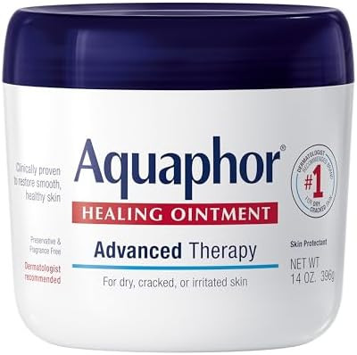 Aquaphor Healing Ointment, Advanced Therapy Skin Protectant, Multi-Purpose Healing Ointment and B... | Amazon (US)