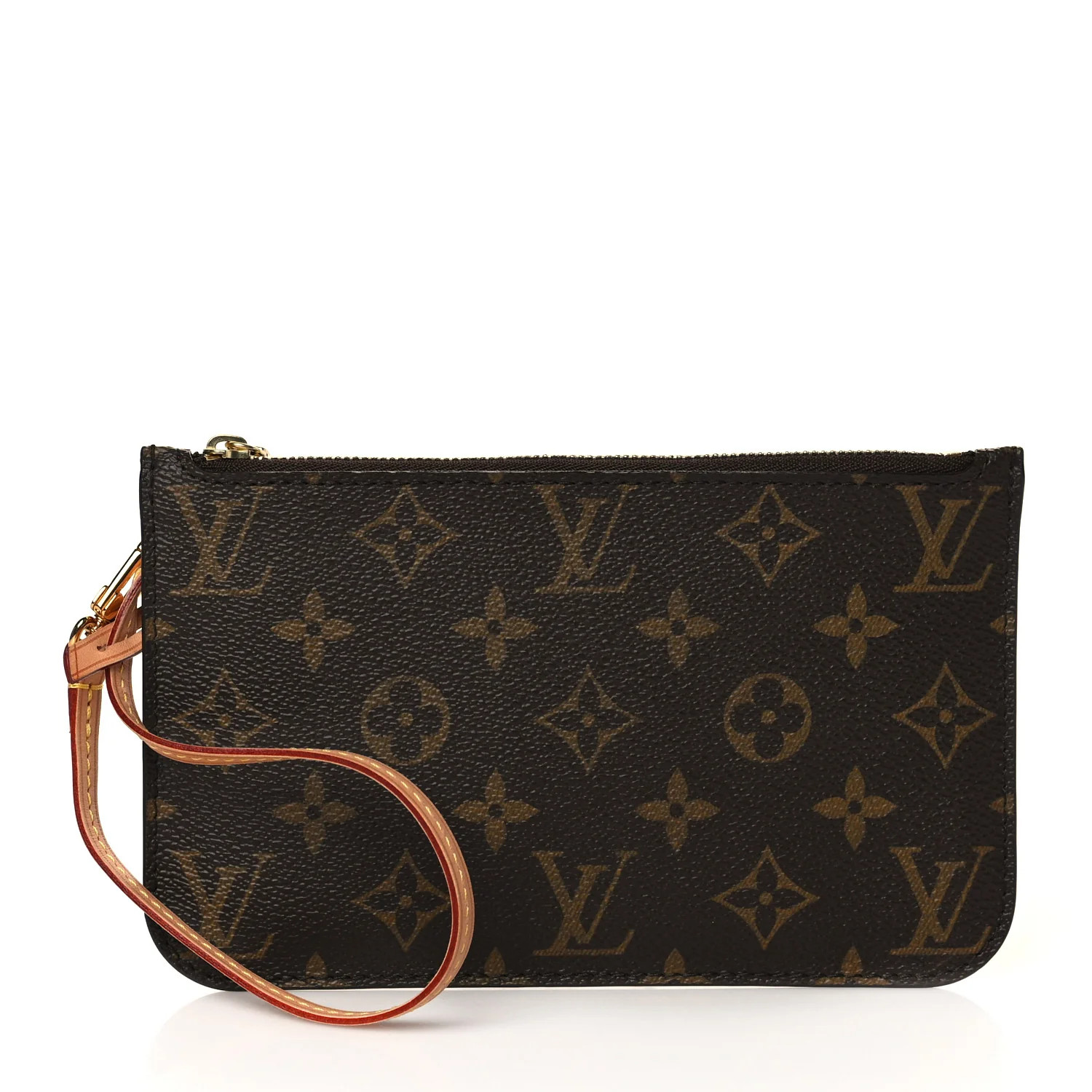 LOUIS VUITTON Monogram Neverfull PM Pochette | FASHIONPHILE (US)