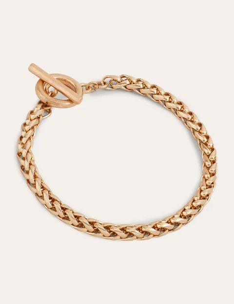 T Ring Clasp Chain Bracelet | Boden (UK & IE)