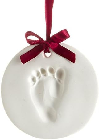 Pearhead Babyprints Ornament, Baby's First Christmas Holiday Keepsake, Newborn Handprint or Footp... | Amazon (US)