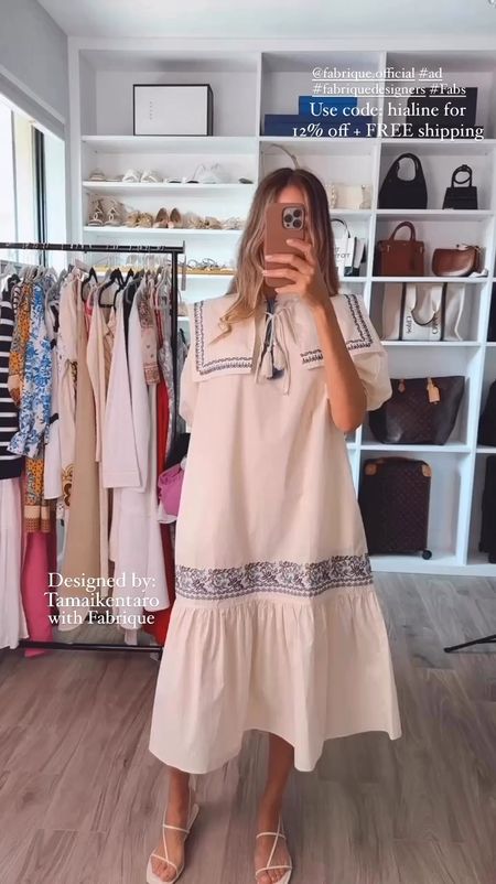 Spring dresses that are feminine and beautiful! #ad @fabrique.official is a collective brand that collaborates with over 300 global designers. 

#fabrique #fabriquedesigners #fabs

