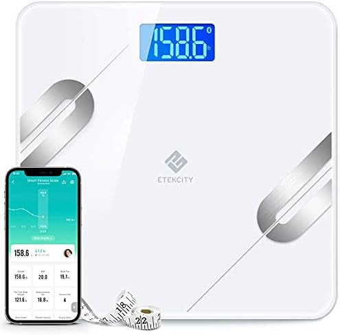 Etekcity Smart Scale for Body Weight, Digital Bathroom Weight Scale for Weight Loss, Wireless Blu... | Amazon (US)
