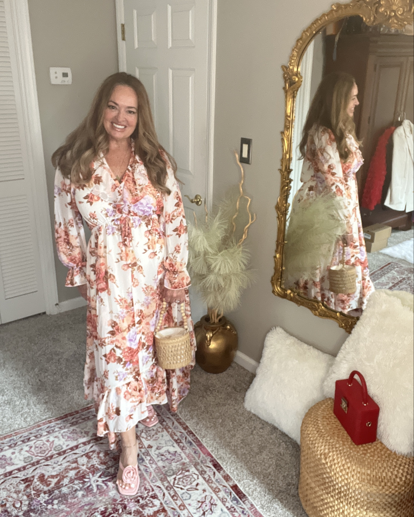 Feminine fantasy floral maxi dress . Easter, weddings, graduation.,

#LTKWedding #LTKSeasonal #LTKdayinmylife